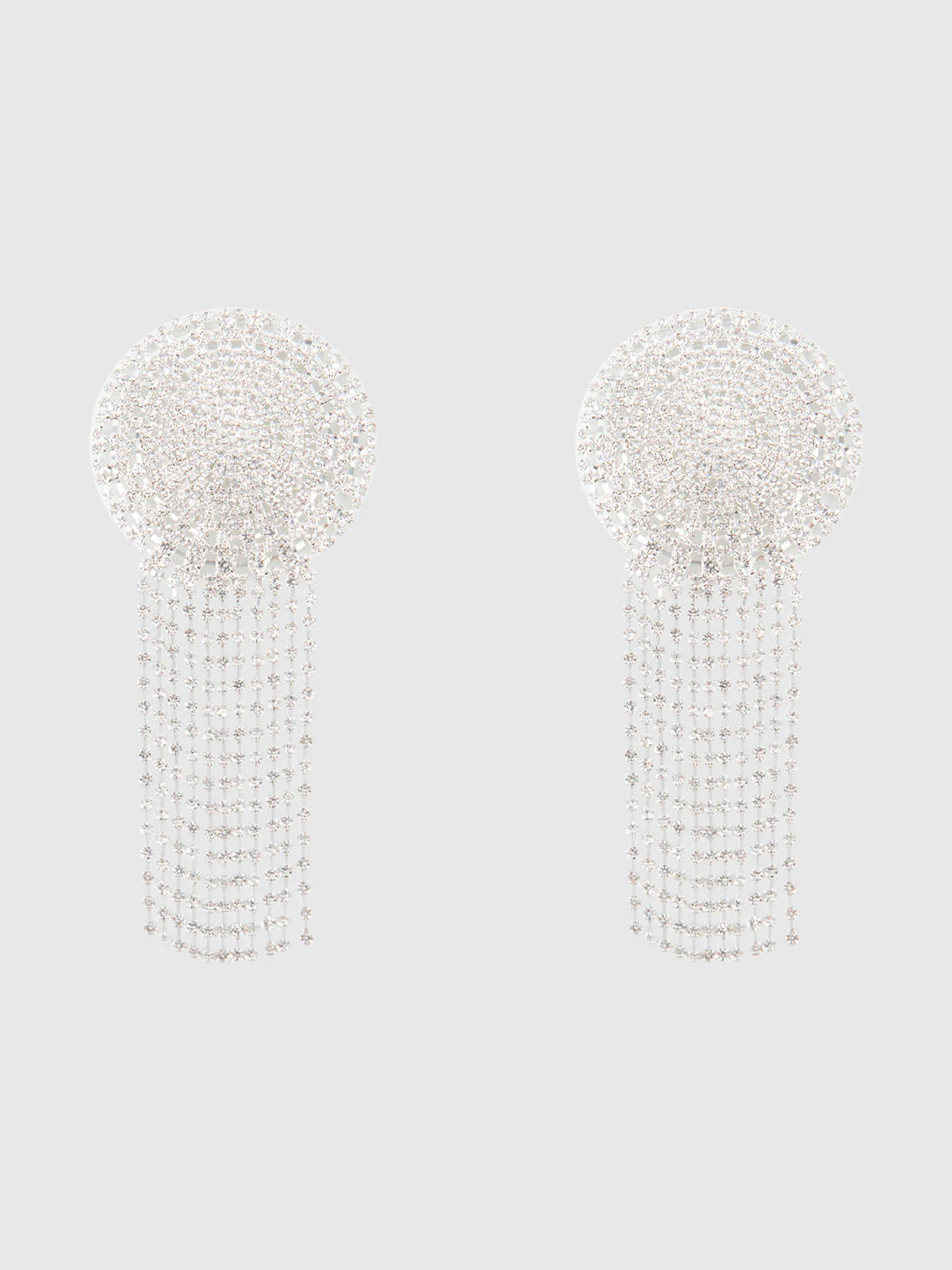 Pair Rhinestone Fringe Pasties