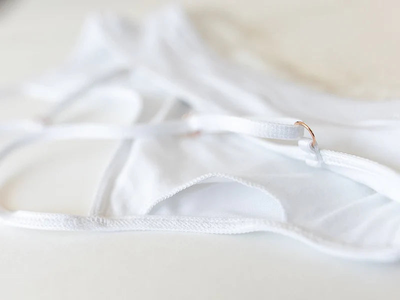 Astrid Jersey Bralette with Lace by Everviolet