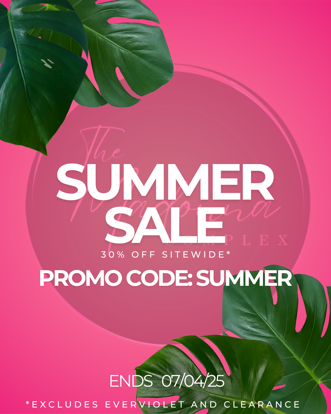 SUMMER SALE