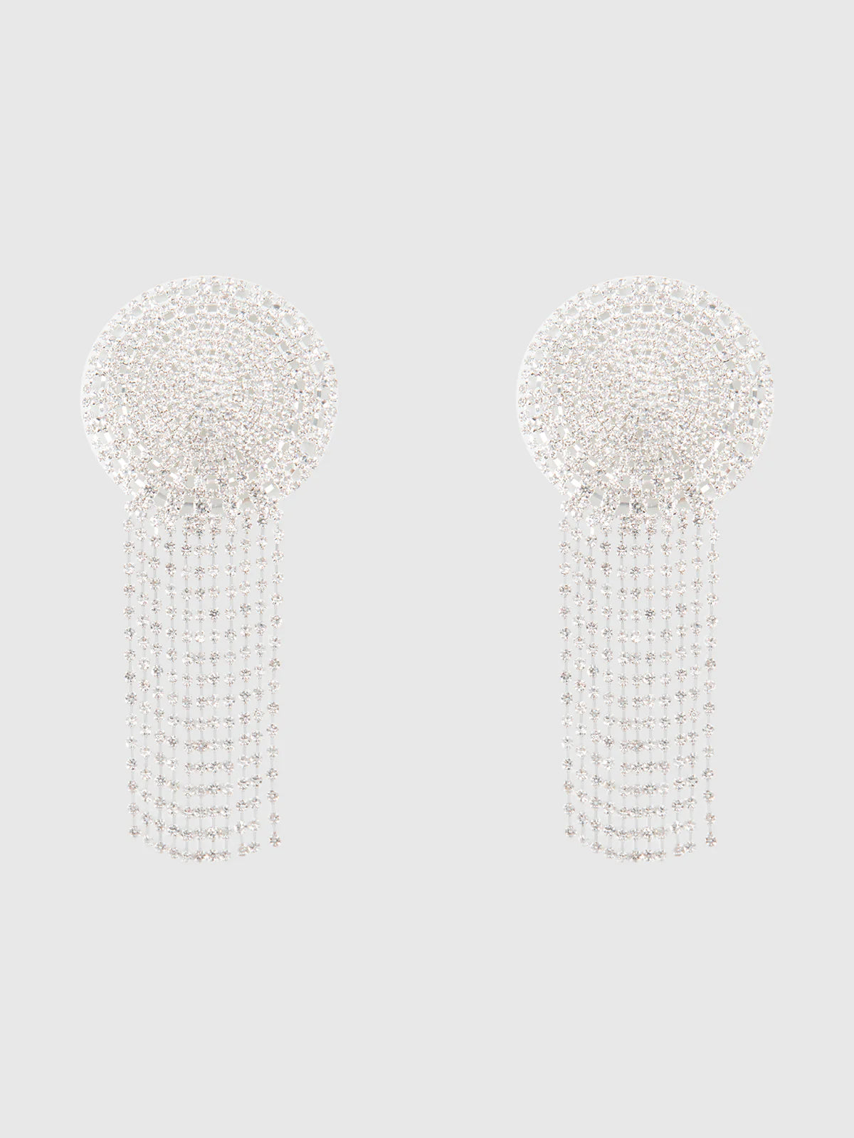 Pair Rhinestone Fringe Pasties