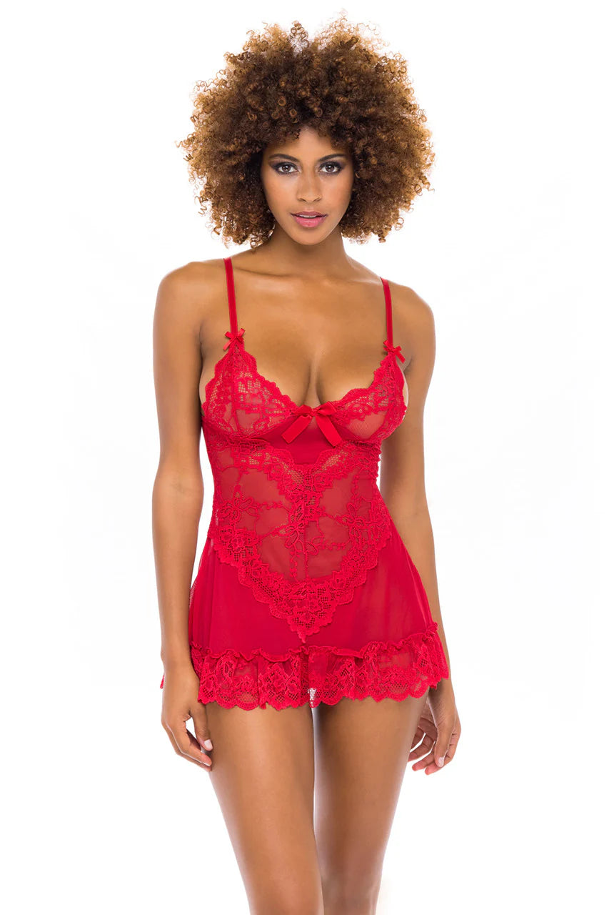 VALENTINE LACEY BABYDOLL by Ohh La La Cheri (Paris)