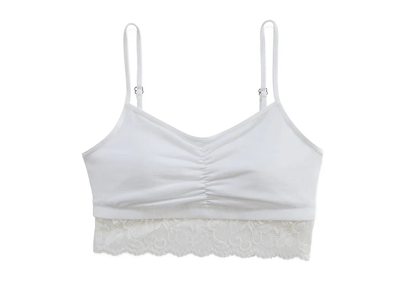 Astrid Jersey Bralette with Lace by Everviolet