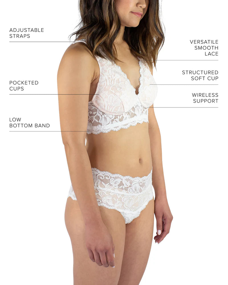 Vela Wireless Bra by Everviolet